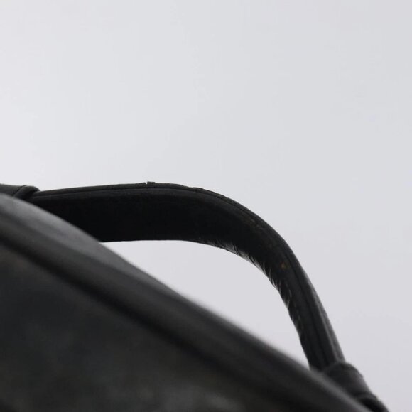 CHANEL Vanity Pouch Lamb Skin Black Gold CC - Picture 9 of 14